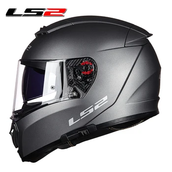 LS2 FF390 Pertraukiklis Visą Veidą Motociklo Šalmas Lenktynių kasko moto Dual Skydelis capacete ls2 Originalus capacete moto cascos para moto