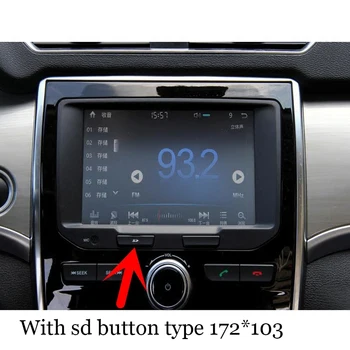 Lsrtw2017 automobilio prietaisų skydelyje GPS navigacijos ekrano anti-scratch Grūdintas filmas haval H2 m. m. 2016 M. 2017 m. 2018 m H2s