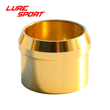 LureSort 6pcs Aliuminio Dangtelis Žiedas, skirtas FUJI Ritės Sėdynės RDNPS vėjo Patikrinti meškere Pastato dalis Remonto lazdele 