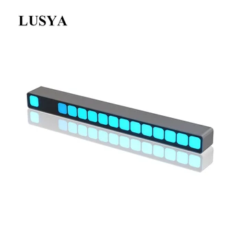 Lusya 16 Lygio Garso Valdymo Lygio Indikatorius Mėlynas LED Mono VU Meter Garso Muzikos Spektro Valdybos AGC Už Garsiakalbio Stiprintuvo E1-004