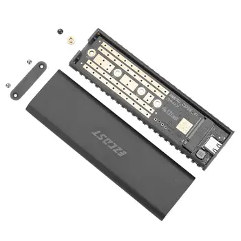 M2 SSD Atveju NVME PCIe Talpyklos M. 2 USB C Tipo USB 3.1 GEN2 M Įrašykite Adapteris Standžiojo Disko Dėžutė 10Gbps PCI-e Talpyklos Kietajame Diske