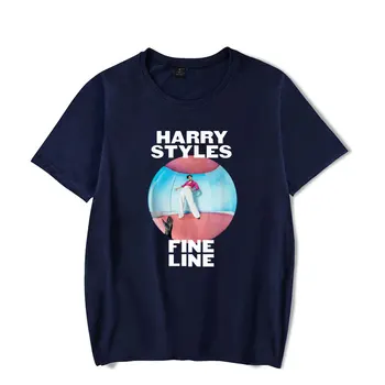 Madinga Medvilnės Marškinėliai, Harry Styles Baudos Linijos Hip-Hop Marškinėliai Moterims Trumpas Rankovės marškinėliai Vyrams Streetwear Tee Viršūnes Plius Dydis 4XL