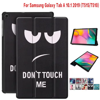 Mados Spaudinius Ultra Plonas Plonas PU Odos Stand Case for Samsung Galaxy Tab 10.1