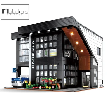 Mailackers Miesto Pastatų Klasikinis Kavos Namų Esančioje Parduotuvėje Architektūra, Statyba Blokai Miesto Street View 