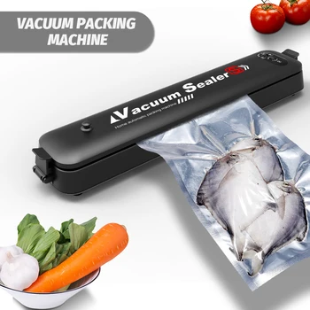 Maisto vakuuminio Gruntas Namų automatinė pakavimo mašina mažosios plastikos sandarinimo mašina nešiojamų virtuvės konservavimo mašina