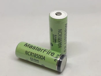 MasterFire Nauja Versija, Originalas, Už Panasonic, 3,7 V 18500 NCR18500A 2040mAh Įkraunama Ličio Saugomų Baterija wtih PCB