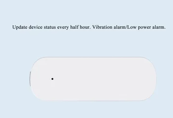Mažas smart vibracijos jutiklis judesio vibracijos jutiklis aptikimo signalizacijos stebėti smart home ryšio tuya vartai, naudoti