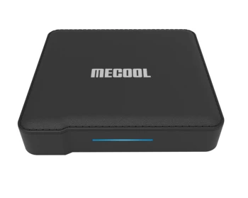 Mecool KM1 Android TV Box su Pažangaus Voice Nuotolinio Amlogic S905X3 Dual-Band WiFi - Black 4GB RAM+32GB ROM