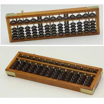 Medinis Rėmas Senovės Skaičiuoklė Abacus Soroban Plastiko Granulių Žaislas, Plėtoti vaiko Matematikos Abacus Žvalgybos