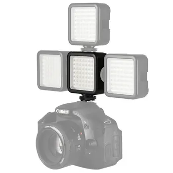 Mini Nešiojamas Pritemdomi LED Vaizdo Šviesos Kolegijos Kamera Užpildyti Šviesos telefonas, šviesos, Vaizdo įrašo Šviesa Canon Nikon Sony, Panasonic