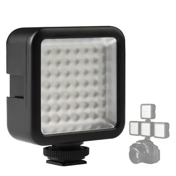 Mini Nešiojamas Pritemdomi LED Vaizdo Šviesos Kolegijos Kamera Užpildyti Šviesos telefonas, šviesos, Vaizdo įrašo Šviesa Canon Nikon Sony, Panasonic