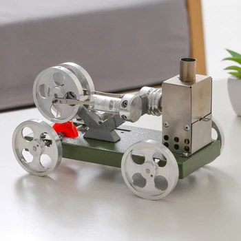 Mini Stirlingo Karšto Oro Variklis Variklio Modelis, Švietimo Žaislų Rinkiniai Metalo Automobilių Surinkimo 