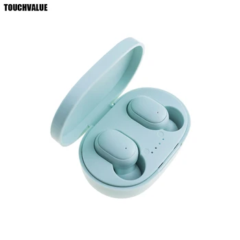Mini TWS Belaidžių Ausinių Ausinės su Mikrofonu Apmokestinimo Atveju, Bluetooth 5.0 Auriculares, Skirtų 