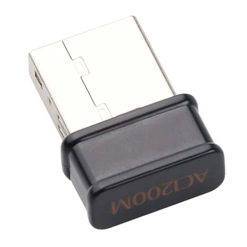 Mini USB Wi-fi Adapteris 1200Mbps Dual Band 2.4 Ghz/5 ghz Wireless/WiFi AC Adapteris, skirtas 