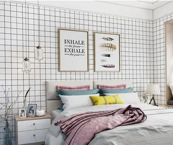 Modernus minimalistinis vandeniui tapetai Šiaurės ins stiliaus vaikas šiltas miegamasis, miegamojo kambarį bendrabutyje fono sienos popieriaus