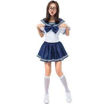 Mokyklines uniformas Sailor Moon Cosplay Kostiumai Mergaitėms Moteris karinio jūrų Laivyno Šalies vaikų Darželis, Cosplay Kostiumai