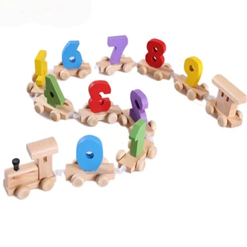 Mokymosi Švietimo Žaislai, Mediniai Skaitmeninis Montessori Matematikos Žaislai Žaidimą Vaikams Mergaitėms Suskaičiuojamų Medžiagos Brinquedos