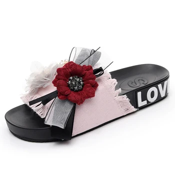 Moterų batai mados moterų sandalai bohemijos zawalcowany kutas kaubojus moterų šlepetės butas sandalai moterims vasaros avalynė flip flop c553