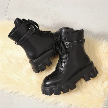 Moterų žiemos batai 2019 naujas odos aksomą šilti moteriški batai tendencija saugojimo mažų objektų, vietos, paketas seksualus moterų batai Auliukiniai