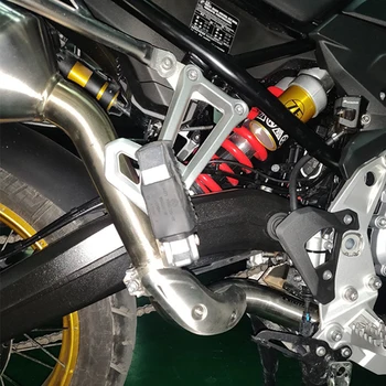 Motociklo Exhaut Modifie Išmetamųjų Pašalinti Katalizatorius nerūdijančio plieno Vidurio Link Vamzdis, BMW F750GS F850GS 2018 2019 2020