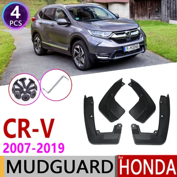 Mudflap Honda CR-V 2007~2019 CR-V CRV Sparnas sparnų Atvartu Splash Atvartais Purvasargių Priedai 2008 2009 2010 2012 2018