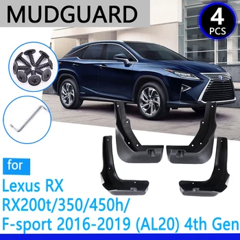 Mudguard už Lexus RX RX350 RX450h RX200T RX350L F-sport 2016~2017 2019 Automobilių Reikmenys Mudflap Sparnas Auto atsarginės Dalys