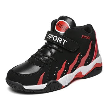 Mudipanda batai+, vyrų ir vaikų krepšinio bateliai neslidžiais rudenį aukštos padėti kvėpuoti berniukas sportiniai bateliai didelis berniukas 38