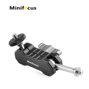 Multi-Funkcija Dvigubas Kamuolys Galva Aliuminio Mini Magic Arm 1/4