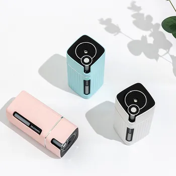 Namų apyvokos Prietaisai Oro Drėkintuvas Mini Nešiojamą USB Ultragarso Aromato eterinis Aliejus Difuzoriaus Drėkintuvas su Spalvinga Romantiška Šviesa