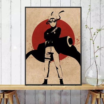 Namų Dekoras Drobė Naruto Shippuden Anime Sienos Meno Tapybos Nuotraukų Spausdinimo Japonija Kietas Modulinės Kūrinys Plakatas Kambarį