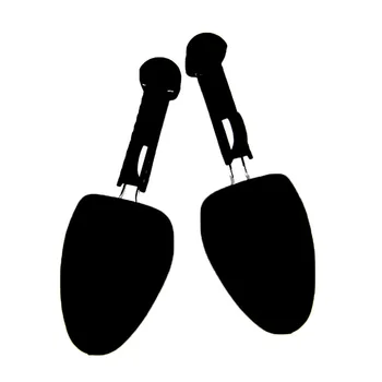 Namų ūkio Organizacijos Reikmenys 1 Pora Moterų, Vyrų, Reguliuojamas Praktinių Juodo Plastiko Batų Medis Batų Neštuvų Pakaba Boot