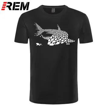 Nardymo Žuvų, Ryklių Naras naras bakas kaukė juokingi Gimtadienio Dovana marškinėlius (T-SHIRT Cool Atsitiktinis pasididžiavimas marškinėliai vyrams Unisex Mados marškinėlius