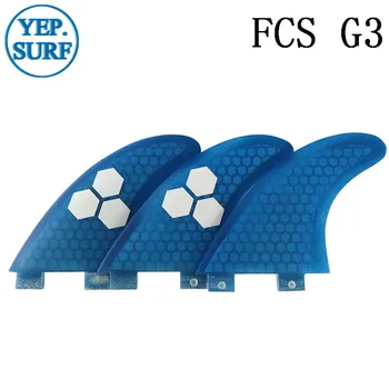 Naršyti FCS Pelekų G3 Fin Korio Burlenčių Fin 3 spalvos banglenčių fin Quilhas privairavimo įrenginys, surf priedai