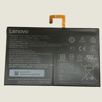 Nauja originali planšetinio kompiuterio Baterija LENOVO Tab 2 A10-70 Tab 2-X30 L14D2P31 3.8 V 26.6 WH