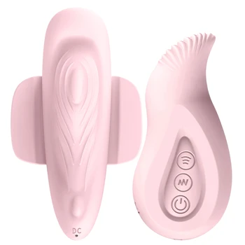 Nauja programa Smart Vibratoriai Belaidžio Nuotolinio Valdymo Strapon Vibracija kelnaitės Klitorio Bluetooth Vibratoriai Moterims, Dirželis ant Panty.