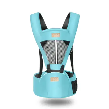 Naujagimis Baby Carrier, Kengūros Bamblys Diržas Wrap Nešiojamų Kūdikių Hipseat Minkštas Kvėpuojantis Reguliuojamas Klubo Sėdynės 0-36 Mėnesių