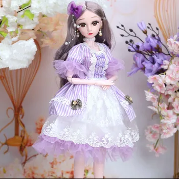 Naujas 60cm BJD Doll 20 Nuimamas Sąnarių 13 Stilių Mielas Princesė Suknelė Mados 1/3 Suknelė Lėlės Drabužius uzpost Žaislas Mergina Dovana