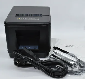 Naujas atvyko 80mm auto cutter šilumos gavimą printer POS spausdintuvo USB arba LAN prievadas Virtuvė/Restoranas printer POS spausdintuvui