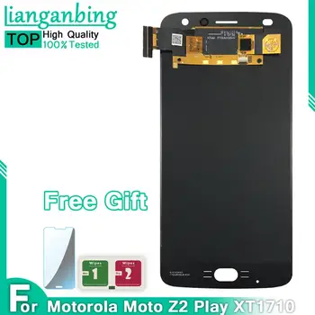 Naujas Darbo LCD Ekranas Jutiklinis Ekranas skaitmeninis keitiklis Asamblėjos Pakeisti Motorola Moto Z2 Žaisti XT1710-01/07/08/10