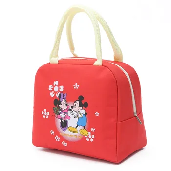 Naujas Disney Mickey mouse Rankinėje Laisvalaikio Krepšys Minnie Drobė Maišelis Antrankiai Maišelį Priešpiečių Dėžutė, Maišelis berniukų, mergaičių berniukas rankinės