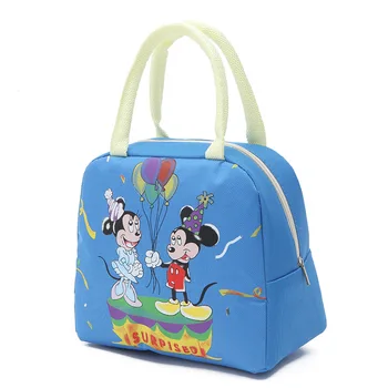 Naujas Disney Mickey mouse Rankinėje Laisvalaikio Krepšys Minnie Drobė Maišelis Antrankiai Maišelį Priešpiečių Dėžutė, Maišelis berniukų, mergaičių berniukas rankinės