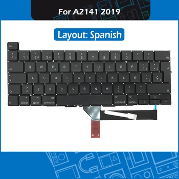 Naujas JAV SP FR GER RU IT DK AR Išdėstymo Nešiojamas A2141 Klaviatūra, Skirta 