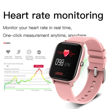 Naujas LIGE Vyrai Moterys Smart Žiūrėti kraujospūdžio Matavimas, Širdies ritmo Monitorius Smartwatch Spalvotas Jutiklinis Ekranas montre connecte