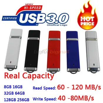 NAUJAS Memoria USB 3.0, USB atmintinė 512 GB 256 GB Pen Drive 64GB 1 TB Pendrive 512 GB 2TB USB atmintinė 128 GB Disko Raktas 16GB Dovana