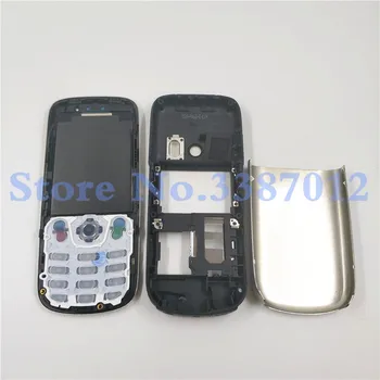 Naujas Originalus Full Telefono Korpuso Dangtis Atveju+anglų Klaviatūra Nokia 6303c 6303+Logo