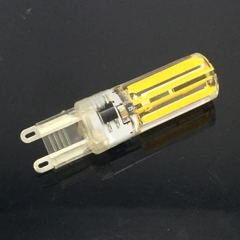 Naujas Pabrėžti LED G9 Kukurūzų Lempos Lemputė AC 220V 240V Pritemdomi 10W COB SMD LED Light pakeisti Halogeninės Krištolo Sietynas, 5vnt/daug