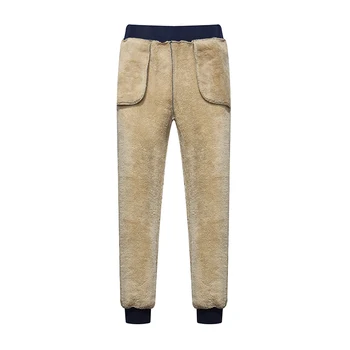 Naujas Vyrų Žiemos Kelnės Classic Super Šiltas Sweatpants Storas Kelnes Kašmyro Kelnės Fleece Šilti Vyrų Lauke Pants Plus Size 7XL