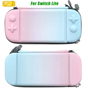 Naujausias Rožinė Mėlyna Kelionės Apsauginiai Saugojimo Krepšys Nintend Jungiklis Nintendo Jungiklis Lite Mini Konsolės Atveju Žaidimas Priedai