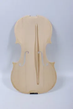 Nebaigtas Balta Smuikas Unglue Smuikas Viršuje Liepsna Klevas Eglės Rankų smuikas dalys ir priedai
