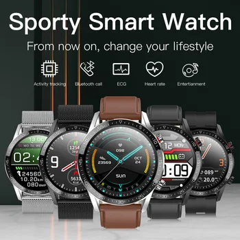 Neenbo L13 Smart Watch Vyrų IP68 Vandeniui EKG PPG 